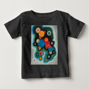 Kandinsky Deepened Impulse Abstract Oil on Canvas Baby T-Shirt