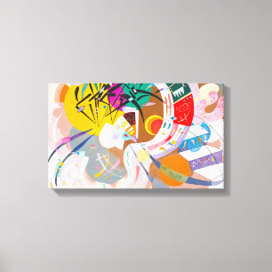 Kandinsky Dominant Curve Canvas Print