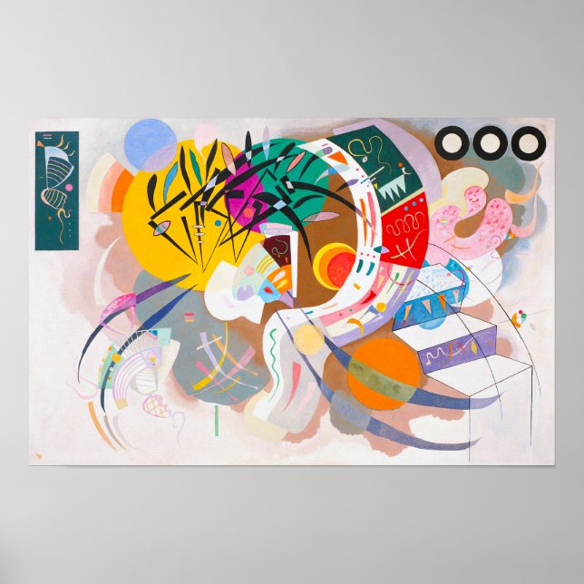 Kandinsky Dominant Curve Poster (Front)