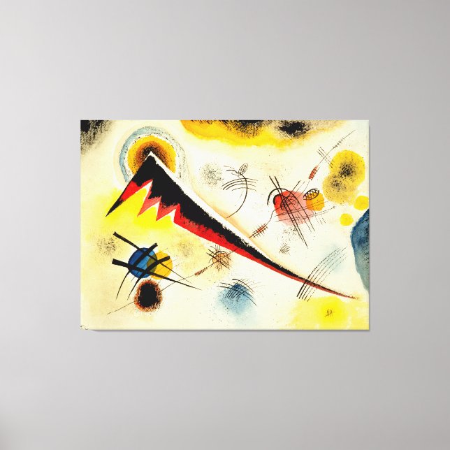 KANDINSKY - END OF YEAR - 1922 - Bauhaus - Canvas Print (Front)