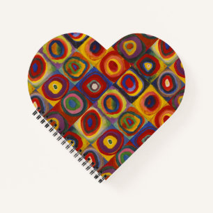 Kandinsky Farbstudie Quadrate Colourful Squares Notebook
