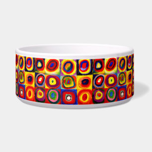 Kandinsky Farbstudie Quadrate Squares Circles Art