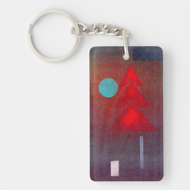 Kandinsky - Fast Versunken, Key Ring (Front)