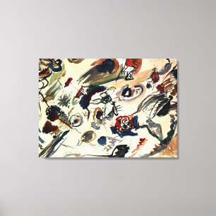 Kandinsky - First Abstract Watercolor Canvas Print