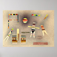 Kandinsky - Flight, famous painting,
