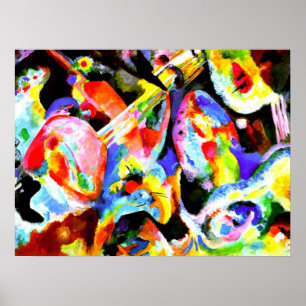 Kandinsky - Flood Improvisation Poster