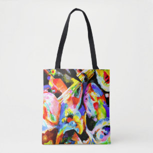 Kandinsky - Flood Improvisation Tote Bag