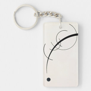 Kandinsky - Free Curve Key Ring