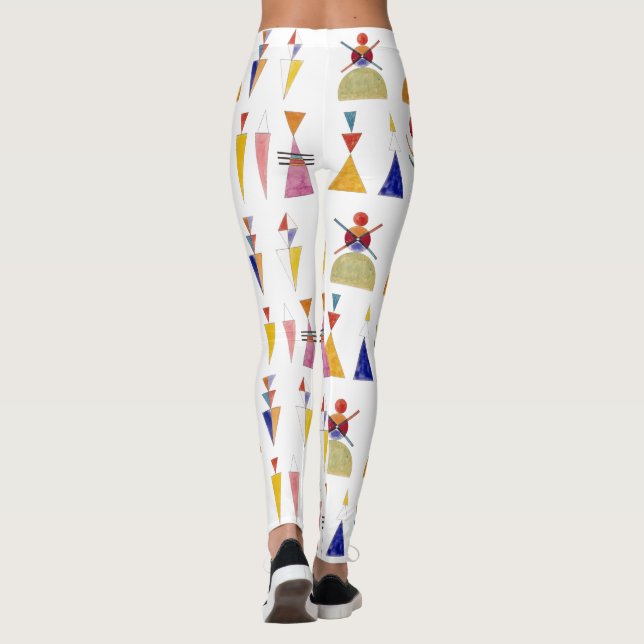 Kandinsky, Gate of Kiev, watercolor sketch for.. Leggings (Back)