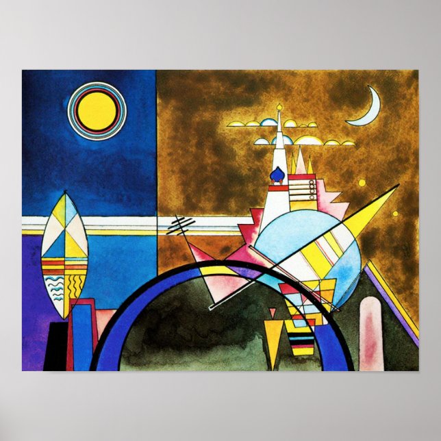 Kandinsky Great Gate of Kiev Poster (Front)