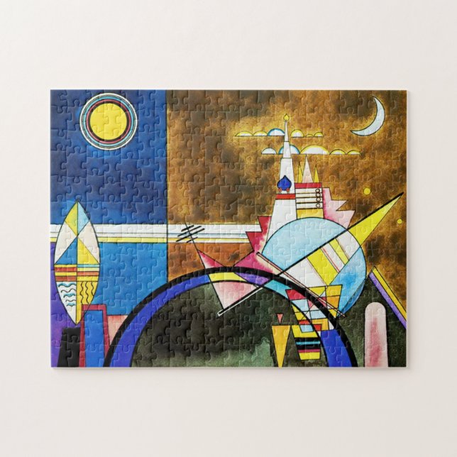 Kandinsky Great Gate of Kiev Puzzle (Horizontal)