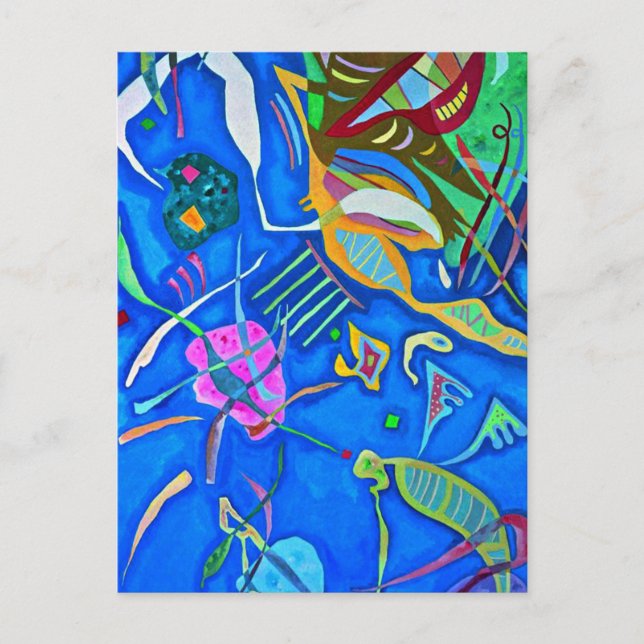 Kandinsky - Grouping Postcard (Front)
