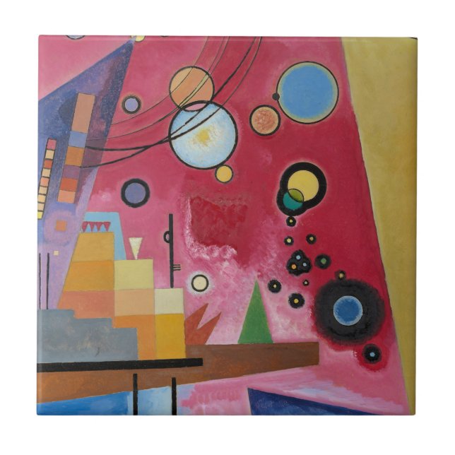 Kandinsky - Heavy Red Tile (Front)