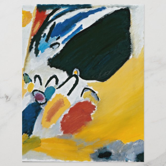 Kandinsky Impression III Concert Abstract Painting (Front)