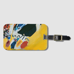 Kandinsky Impression III Concert Abstract Painting Luggage Tag