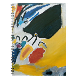 Kandinsky Impression III Concert Abstract Painting Spiral Notebook
