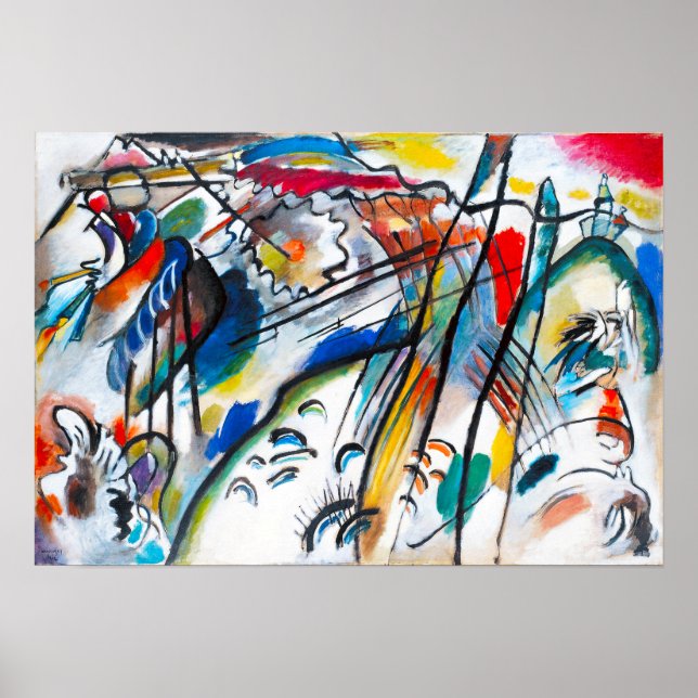 Kandinsky Improvisation 28 Poster (Front)