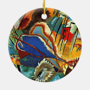 Kandinsky - Improvisation 30 - Cannons Ceramic Tree Decoration