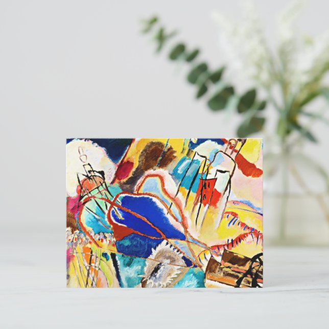 Kandinsky - Improvisation 30 Postcard (Standing Front)