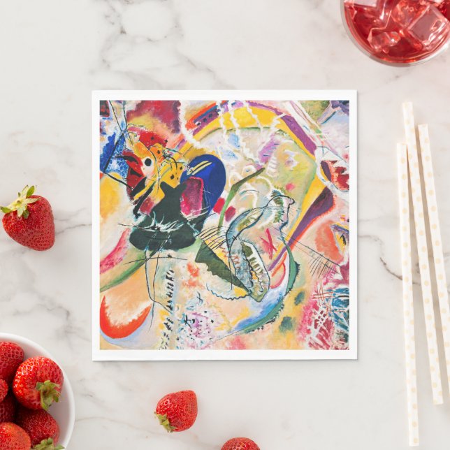 Kandinsky - Improvisation 35, Napkin (Insitu)
