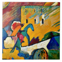 Kandinsky: Improvisation 3, landscape painting