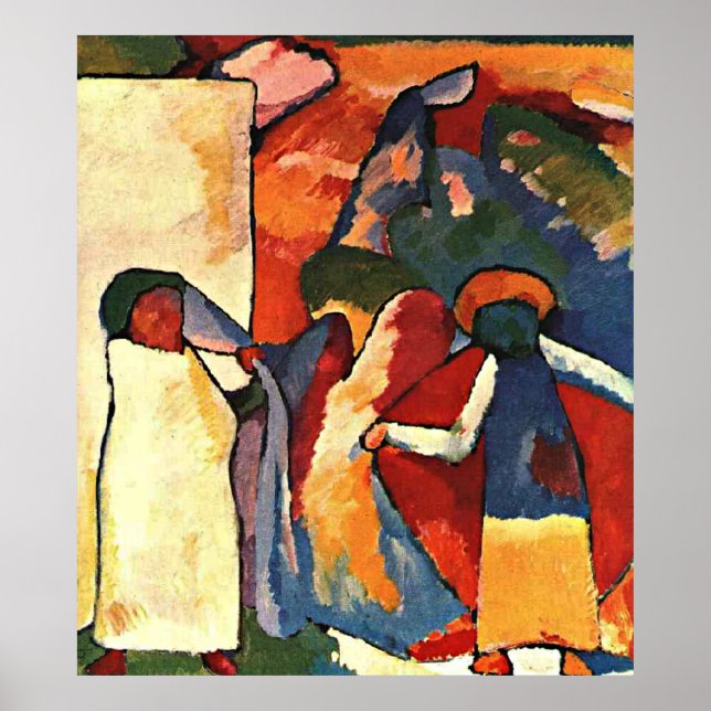 Kandinsky - Improvisation 6, (African), Poster (Front)