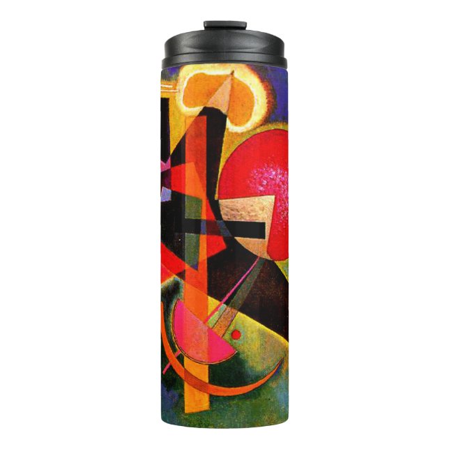 Kandinsky - In Blue, famous artwork Thermal Tumbler (Front)