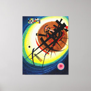 KANDINSKY - IN THE BRIGHT OVAL - 1925 - Bauhaus - Canvas Print