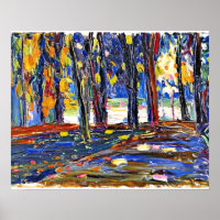 Kandinsky - In the Park of St. Cloud - Autumn Ii