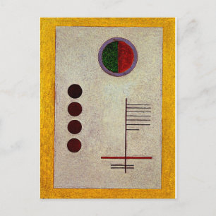 Kandinsky - Inflexible Postcard