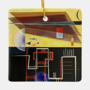 Kandinsky Inner Alliance Abstract Artwork Ceramic Ornament