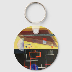 Kandinsky Inner Alliance Abstract Artwork Key Ring