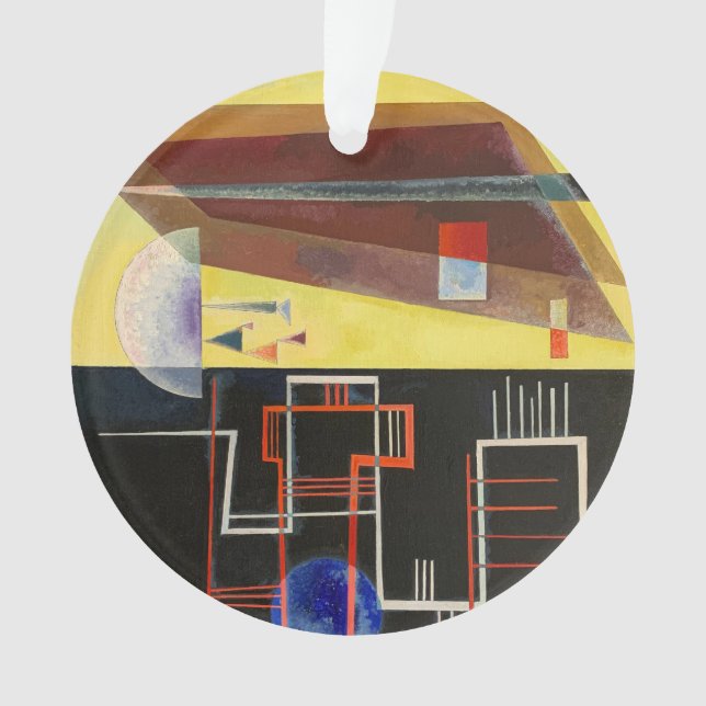 Kandinsky Inner Alliance Abstract Artwork Ornament (Front)