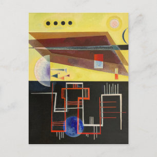 Kandinsky Inner Alliance Abstract Artwork Postcard