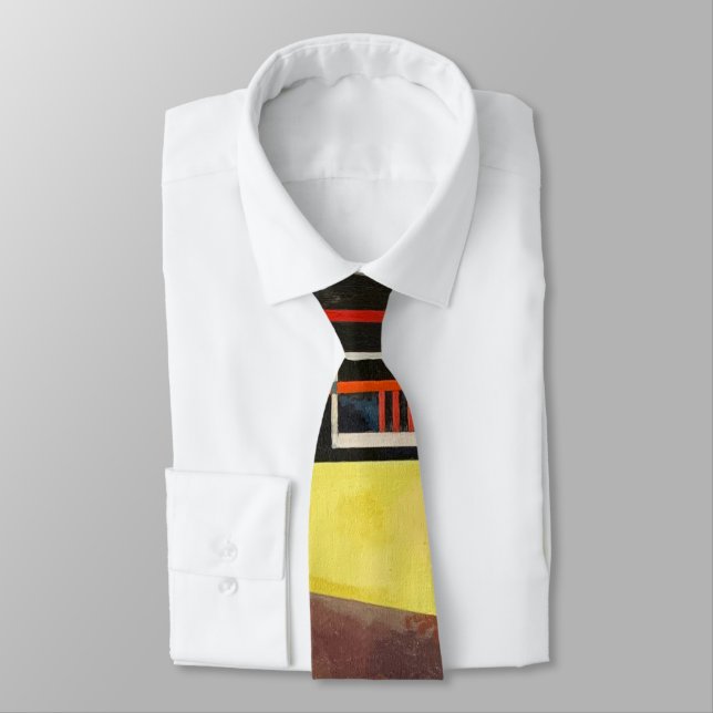 Kandinsky Inner Alliance Abstract Artwork Tie (Tied)