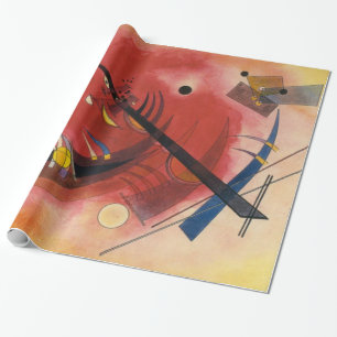 Kandinsky Inner Simmering Abstract Artwork Wrapping Paper