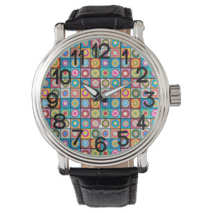 Kandinsky-Inspired Circles Watch