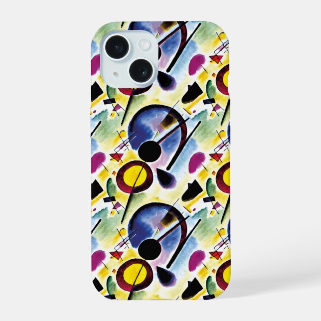 Kandinsky inspires 17 iPhone 15 case (Back)