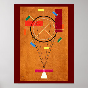 Kandinsky - Jolly, abstract painting, Poster