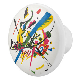 Kandinsky - Kleine Welten 1 (Small Worlds 1) Ceramic Knob
