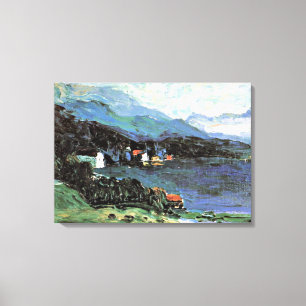 Kandinsky - Kochel, famous painting Canvas Print