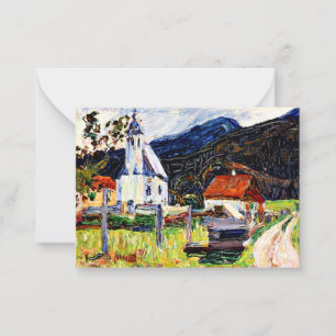 Kandinsky - Kochel - Village Church Card