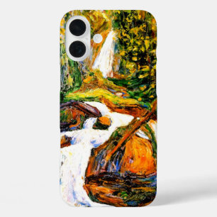 Kandinsky - Kochel - Waterfall I iPhone 16 Plus Case