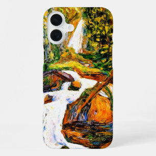 Kandinsky - Kochel - Waterfall I iPhone 16 Plus Case