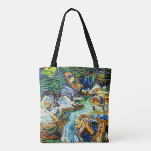 Kandinsky - Kochel - Waterfall II Tote Bag