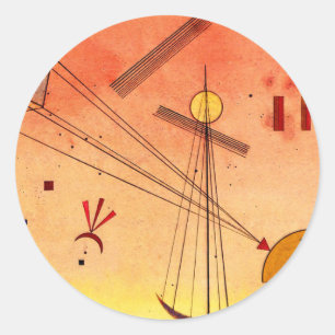 Kandinsky - Light Attachment Classic Round Sticker