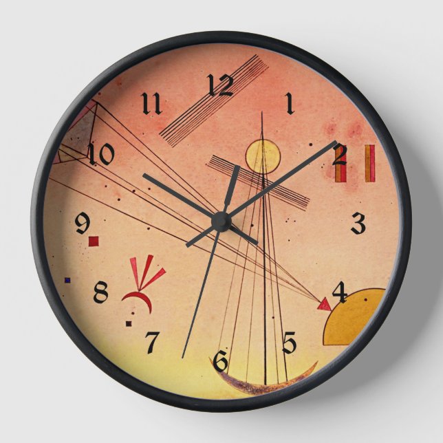 Kandinsky - Light Attachment Clock (Front)