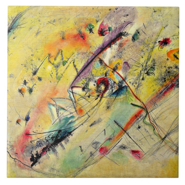 Kandinsky - Light Picture, Tile (Front)