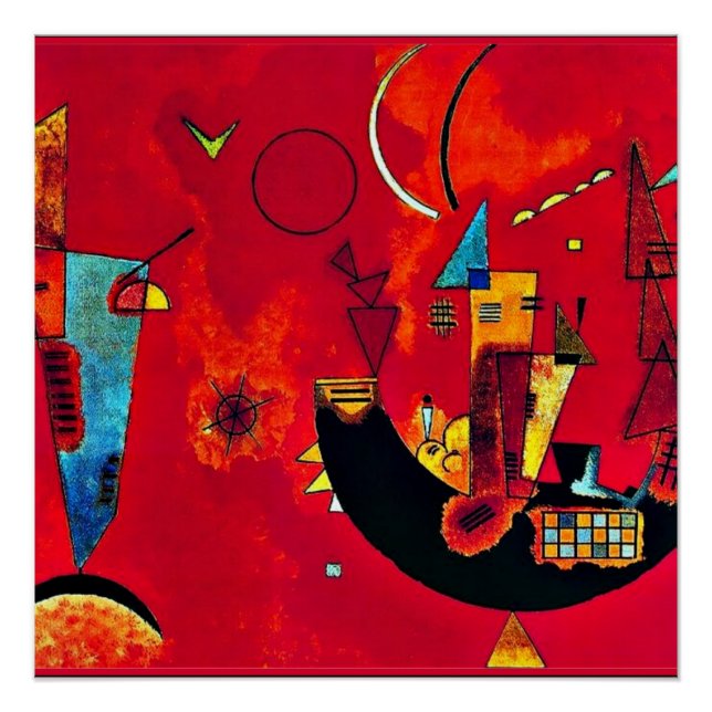 Kandinsky - Mit und Gegen Poster (Front)