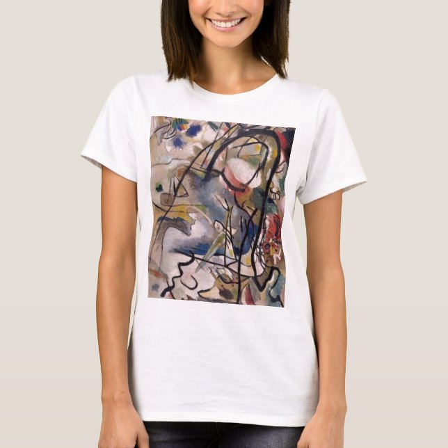 Kandinsky Modern Abstract Colourful Artwork T-Shirt (Front)